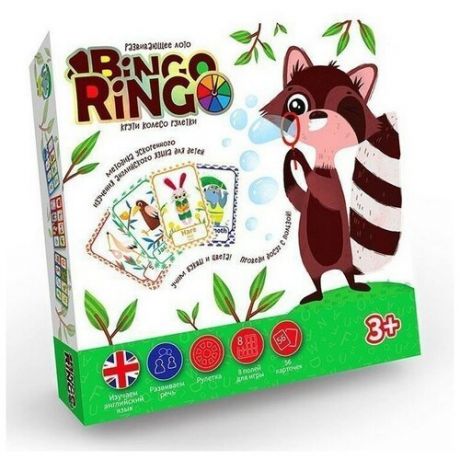 Лото Bingo Ringo рус+англ. Danko Toys
