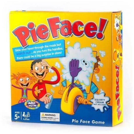 Настольная игра Пирог в лицо/ Торт в лицо/ Игра Pie Face