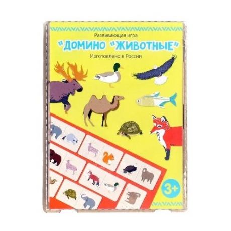 Настольная игра PAREMO Домино Животные PE120-29