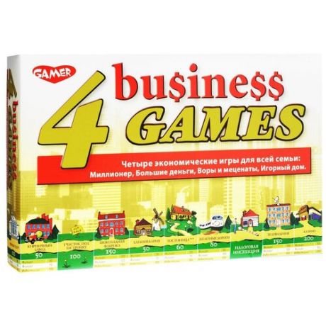 Набор настольных игр Dream Makers 4 экономические игры (8004)