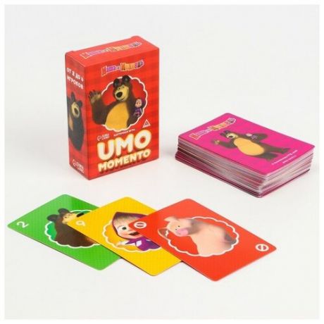 Карточная игра "UMO momento", Маша и Медведь