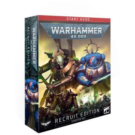 Миниатюры Warhammer 40000 Games Workshop Набор Рекрута (WARHAMMER 40000 RECRUIT EDITION (ENGLISH))