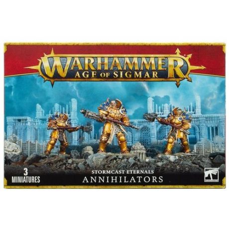 Набор миниатюр для настольной игры Warhammer Age of Sigmar-Stormcast Eternals Annihilators