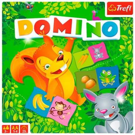 Настольная игра Trefl Домино иллюстрированное (01610)