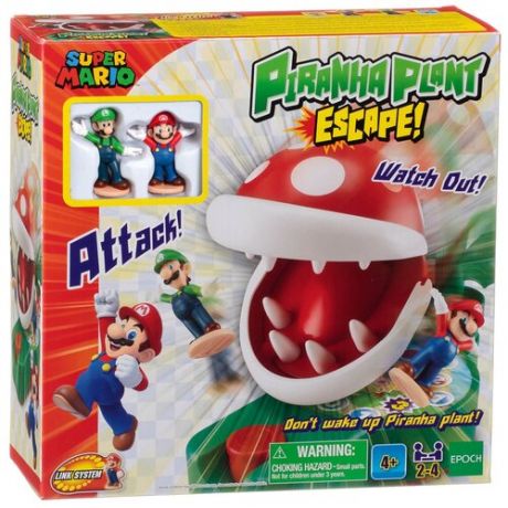 Настольная игра EPOCH Games Super Mario Побег Растения-Пираньи