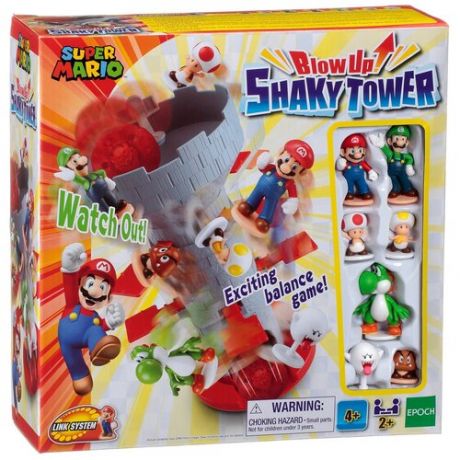 Настольная игра EPOCH Games Super Mario Шаткая башня