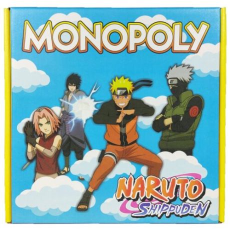 Настольная игра Наруто Монополия Monopoly Naruto Аниме Экономическая Карточная Развивающая Для всей семьи Для Детей Ходилка Детская Классическая