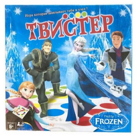 Настольная развлекательная игра Твистер Холодное Сердце (Twister Frozen)