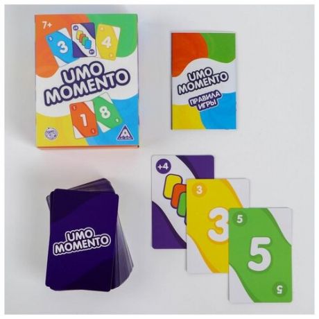Настольная игра Лас Играс "Umo Momento", 108 карт, 7+ (5490021)