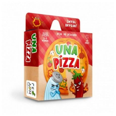 Игра карточная Una pizza (60 карточек)