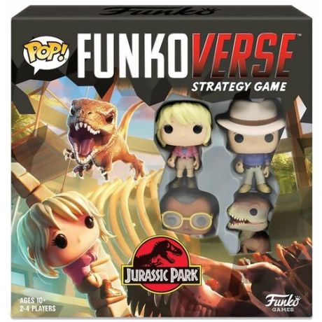 Настольная игра Funko Jurassic Park - POP! Funkoverse - 100 Base Set