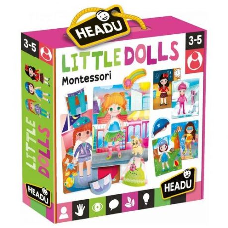 Настольная игра для детей с 3 лет Монтессори "Маленькие куклы"