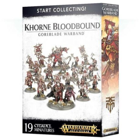 Миниатюры Games Workshop Start Collecting! Khorne Bloodbound Goreblade Warband