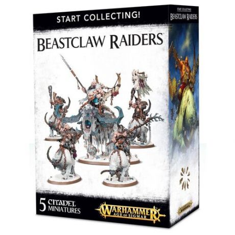 Миниатюры Games Workshop Start Collecting! Beastclaw Raiders