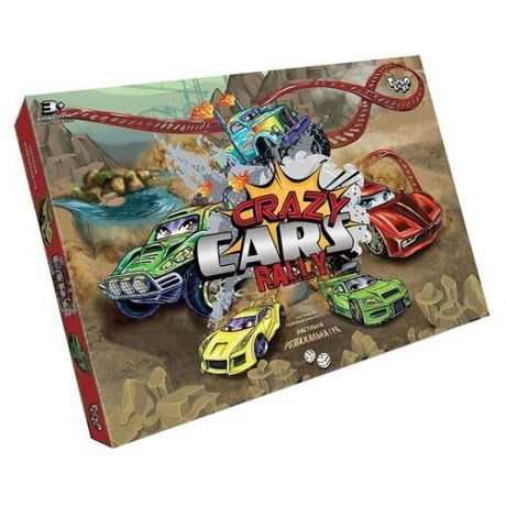 Настольная игра Danko Toys Crazy Cars. Rally
