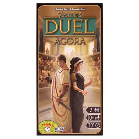 Дополнение для настольной игры Asmodee 7 Wonders: Duel. Agora