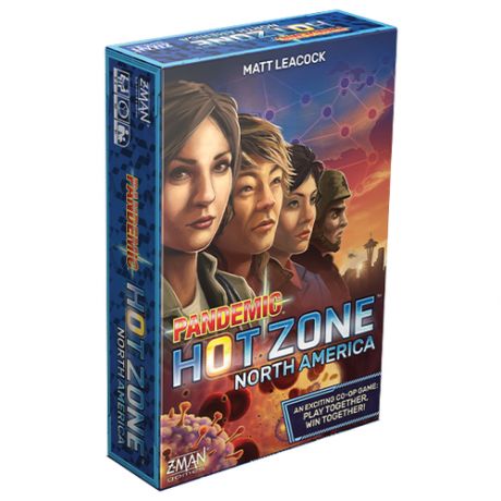 Настольная игра Z- Man Games - Pandemic: Hot Zone - North America - на английском языке