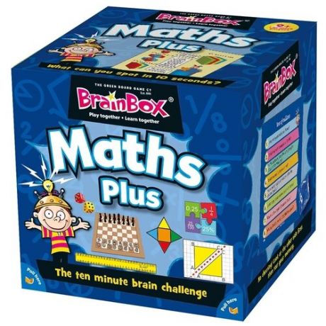 Настольная игра Сундучок знаний: Maths plus (на английском языке)