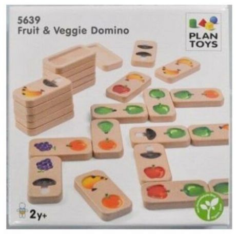 Домино Plan Toys Фрукты и овощи