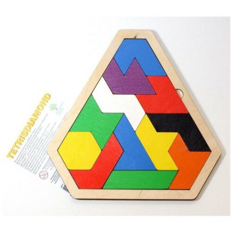 Развивающая игра "Tetrisdiamond" деревянная Десятое Королевство 00797ДК