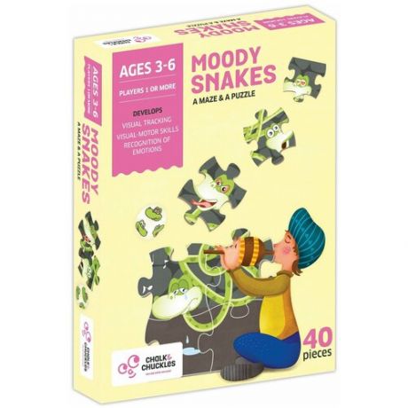 Настольная игра Chalk & Chuckles Moody snakes