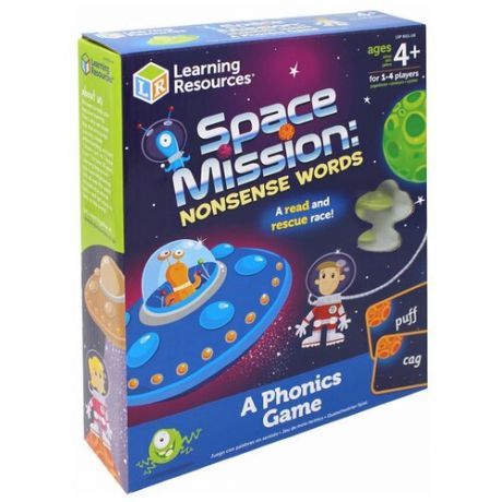 Настольная игра на английском языке Space Mission: Nonsense Words