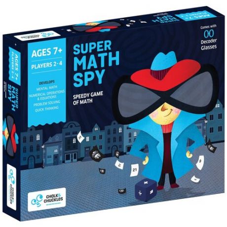 Настольная игра Chalk & Chuckles Super Math Spy