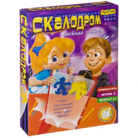 Настольная игра Фортуна Скалодром Веселая гонка Ф86078