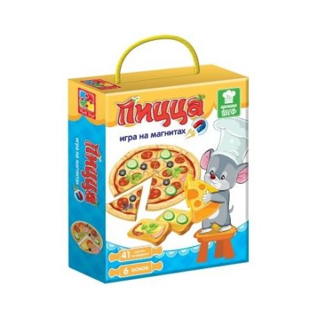 Магнитная игра VLADI TOYS VT3004-08 Пицца