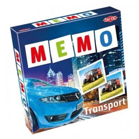 Настольная игра TACTIC Мемо: Транспорт