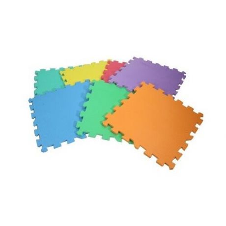 Коврик-пазл ИГРОЛЕНД Игра цветов (491020), разноцветный