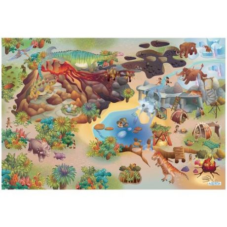 Игровой коврик Achoka Динозавры