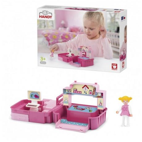 Игровой набор Efko "Детская комната" с фигуркой девочки, в чемоданчике (32222)