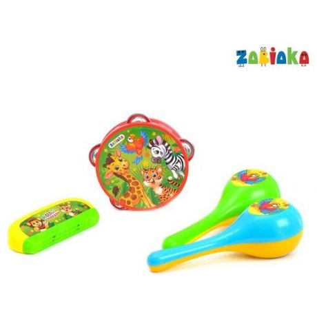Набор музыкальных инструментов ZABIAKA "Веселый зоопарк" (3445240)