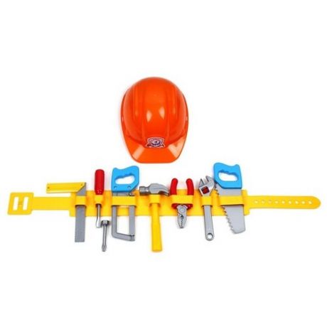 Набор инструментов Technok Toys, пояс и каска (11 предметов)