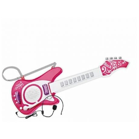 Гитара музыкальная с микрофоном, детская (200692442)
