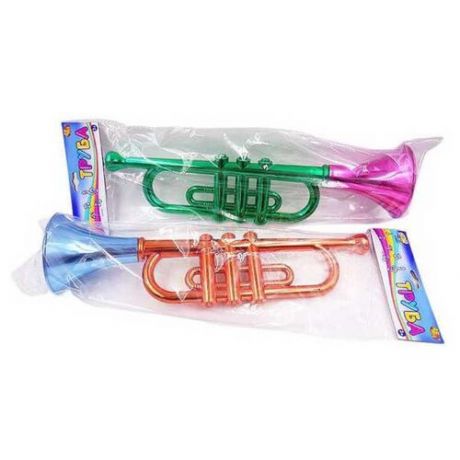 Игрушечный музыкальный инструмент Труба, 2 вида