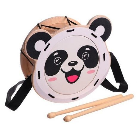 Игрушка детская барабан "Панда" 11233