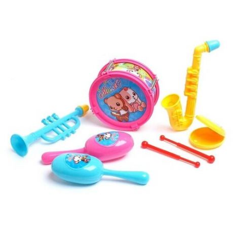 Набор музыкальных инструментов «Малыш музыкант», 8 предметов