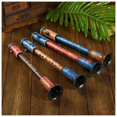 Музыкальный инструмент "Флейта" 6х6х35 см