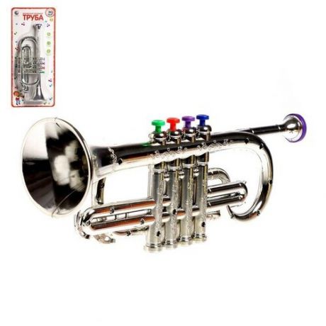 Игрушка музыкальная «Труба», цвета микс