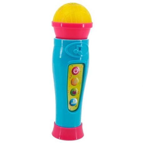 Микрофон детский игрушечный световые и звуковые эффекты от 1,5 лет