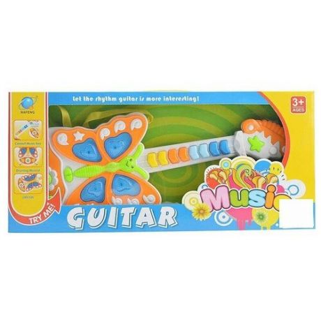 Детская электрическая гитара-бабочка ch toys