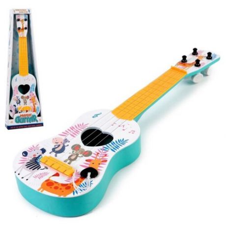Музыкальная игрушка-гитара «Зоопарк», цвета микс