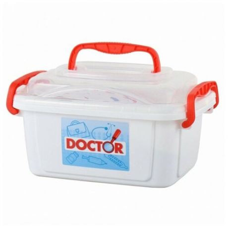 Игровой набор Доктор 2 в контейнере 15 предметов для детей от 3 лет