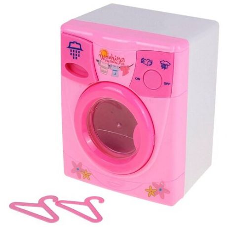 Стиральная машина Play Smart Уютный дом 0924 бело-розовый