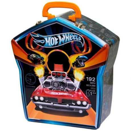 Кейс Mattel Hot Wheels для хранения 36 машинок черный