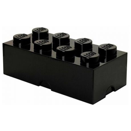 Ящик для хранения LEGO 8 Storage brick черный