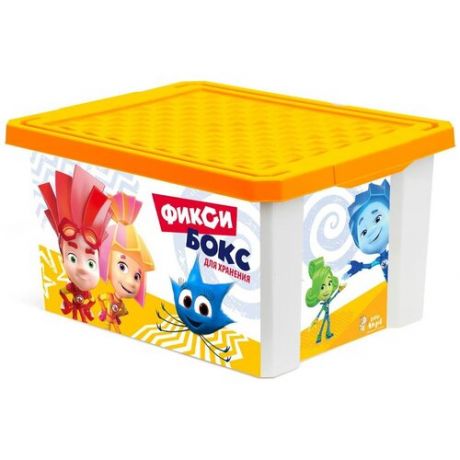 Детский ящик для хранения игрушек "фиксики", 17 л La1319кр (12/1) .