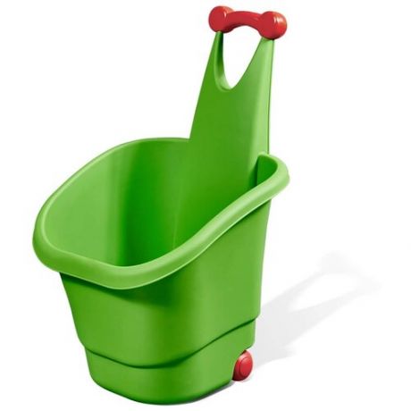 Игровая корзина-тележка с колесиками PalPlay 569 Зеленый